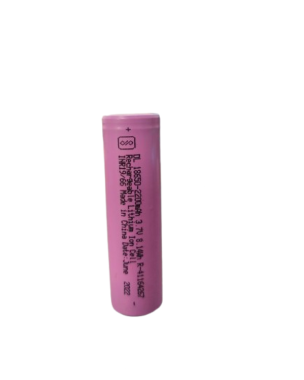 3.7V ICR 18650 2200mAh Lithium Ion Rechargeable Battery