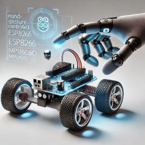 How to Build Hand Gesture Control Car Using ESP8266 Via MAC Address